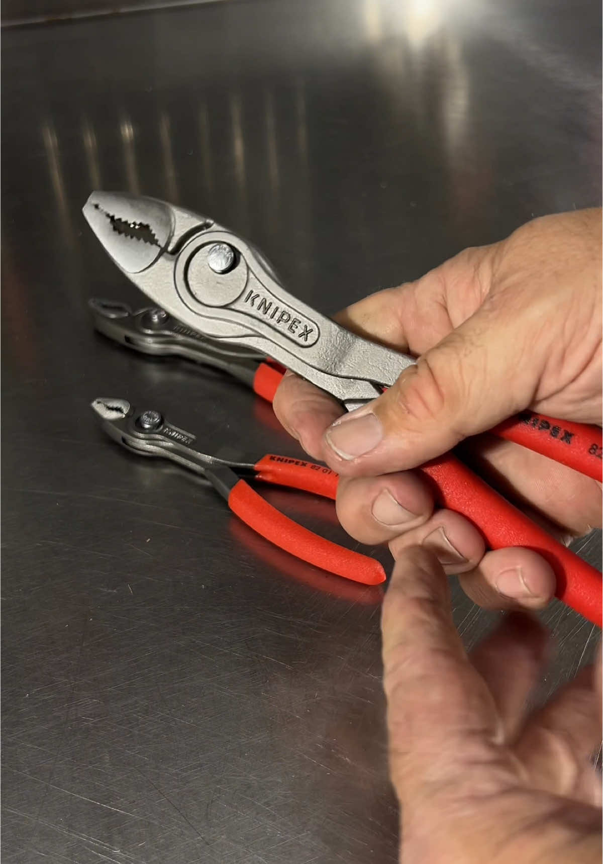 Nothing like a great set of KNIPEX TwinGrip pliers. Multiple integrations of teeth facing different directions for maximum grip in a variety of situations. Check out our full review on our YouTube channel. #shoplife #knipextools #tools #DIY #howto #mechanic #mechaniclife 