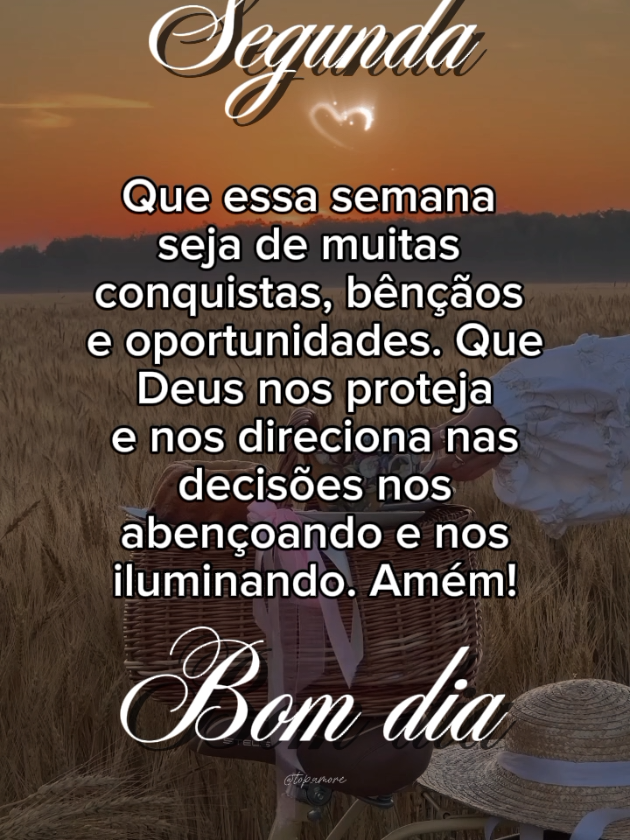 Ótima semana pra você 🙌 . . . . . . . . #bomdia #segunda #segundafeira #Deus #status #mensagemparastatus #gratidão #mensagemdebomdia #bomdiaaaaa #bomdiaabençoado 