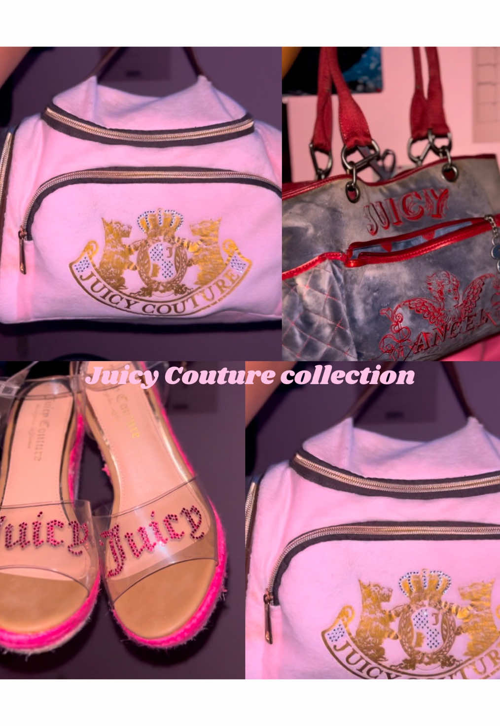 🌸 First Bag: T.J. Maxx 🌸 Second Bag: Poshmark 🌸 Cosmetic Bag: T.J. Maxx 🌸 Wallet: T.J. Maxx 🌸 Shoes: Burlington #juicycouture #juicycouturefinds #juicycouturetjmaxx #juicycouturefinds #juicycoutureburlington 