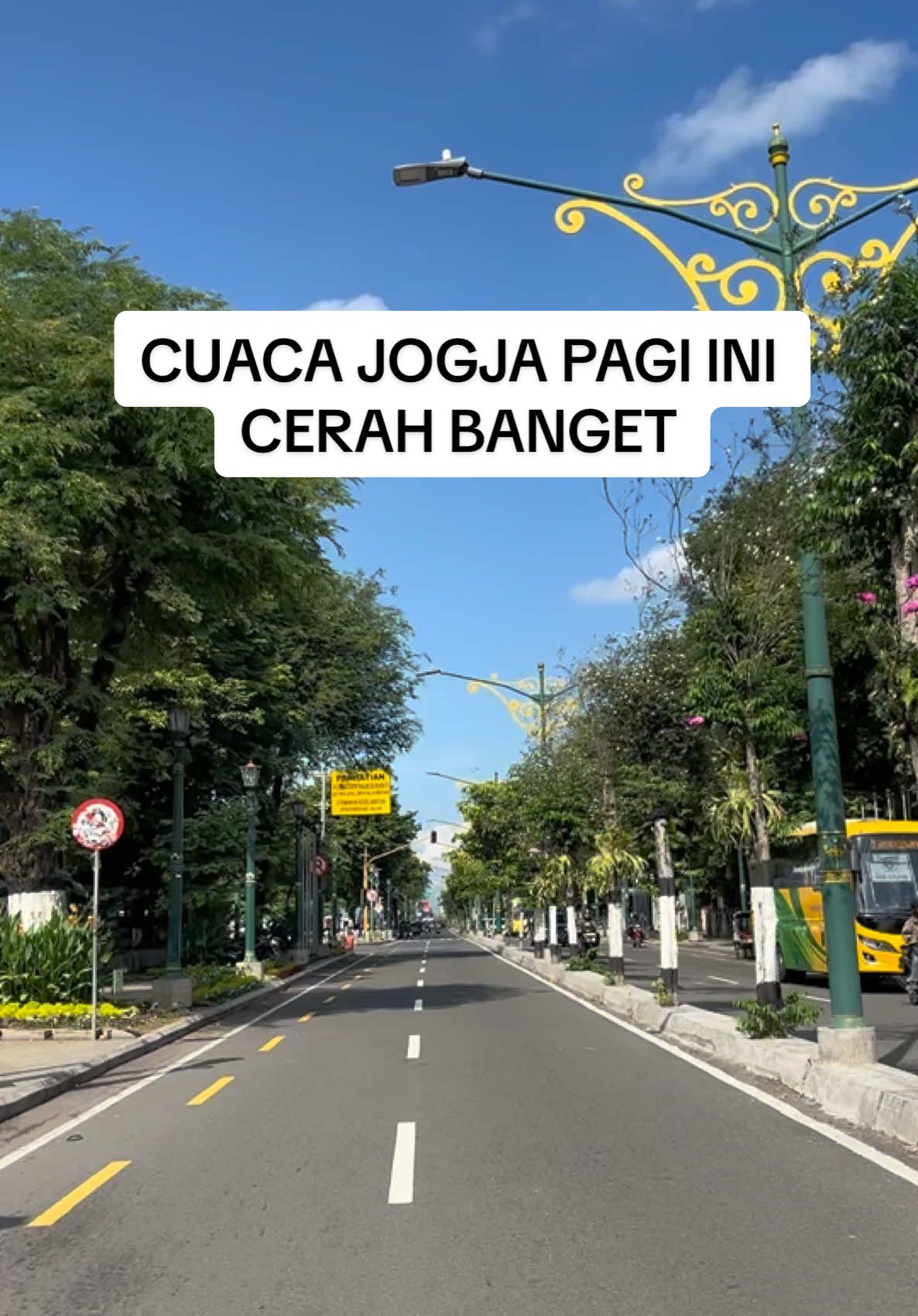 Jogja pagi ini cerah banget #jogja #fyp #jogja24jam 