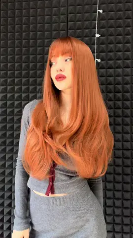 Anyone else who loves this edgy fiery ginger wig?! ❤️‍🔥 join our live 😎🤪#wigtok #usa_tiktok #fypツ #ladygrayywigs #syntheticwig #wig #syntheticwig #gingerwig 