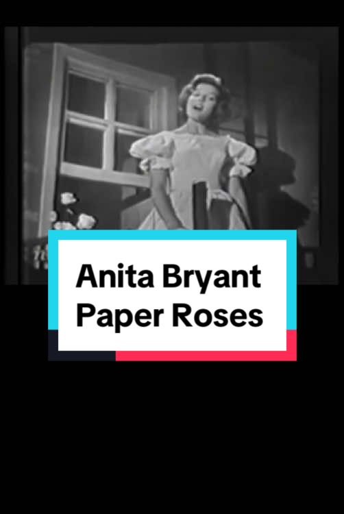 Anita Bryant Paper Roses #mizbabygirlsrandommusic #fyp #withlyrics #60smusic #anitabryant #paperroses 