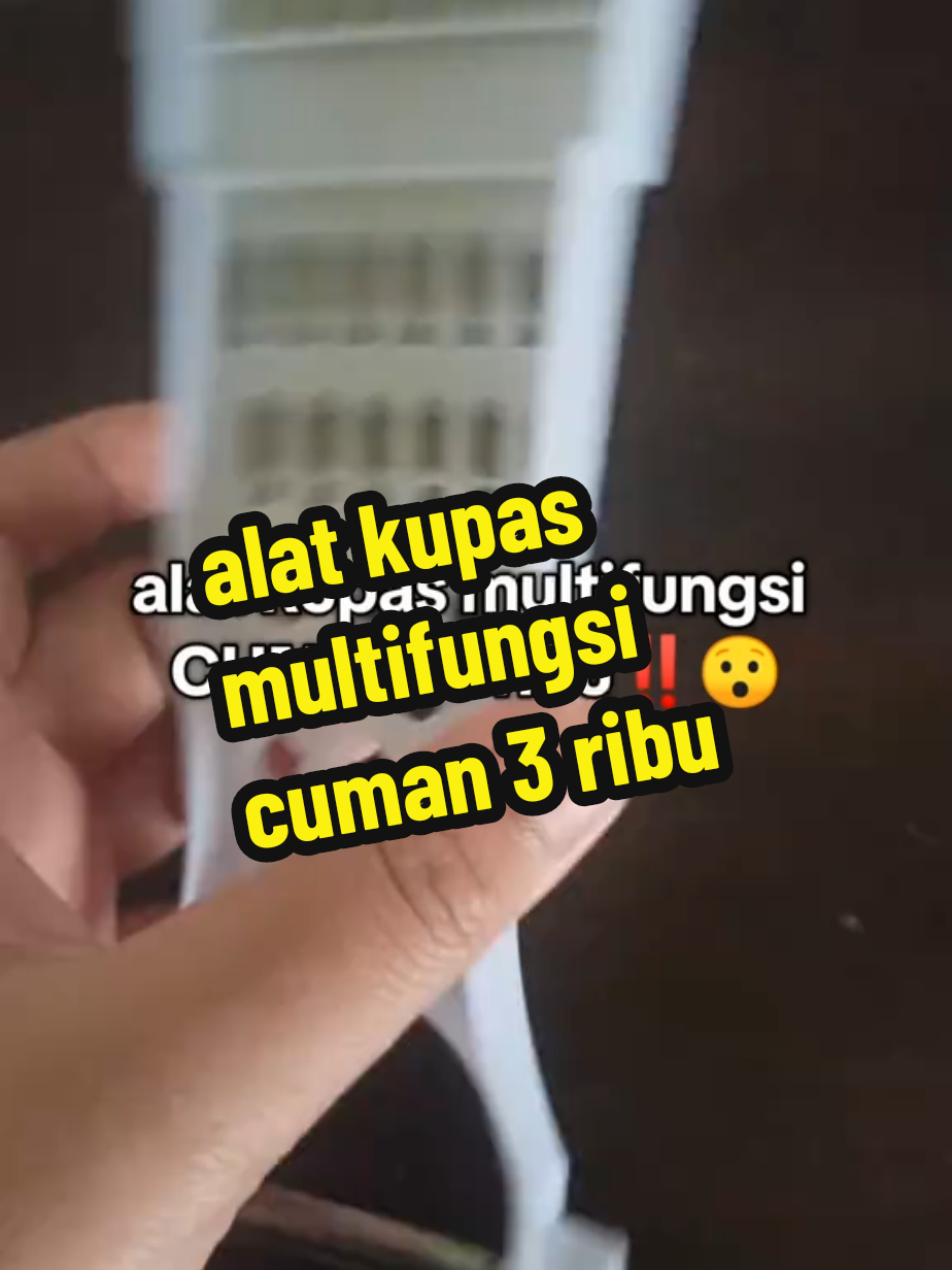 cuman 3 ribu aja bund langsung cek keranjang yaa ‼️😯🤗 #alatkupasmultifungsi #alatparut #alatkupas #fyp 