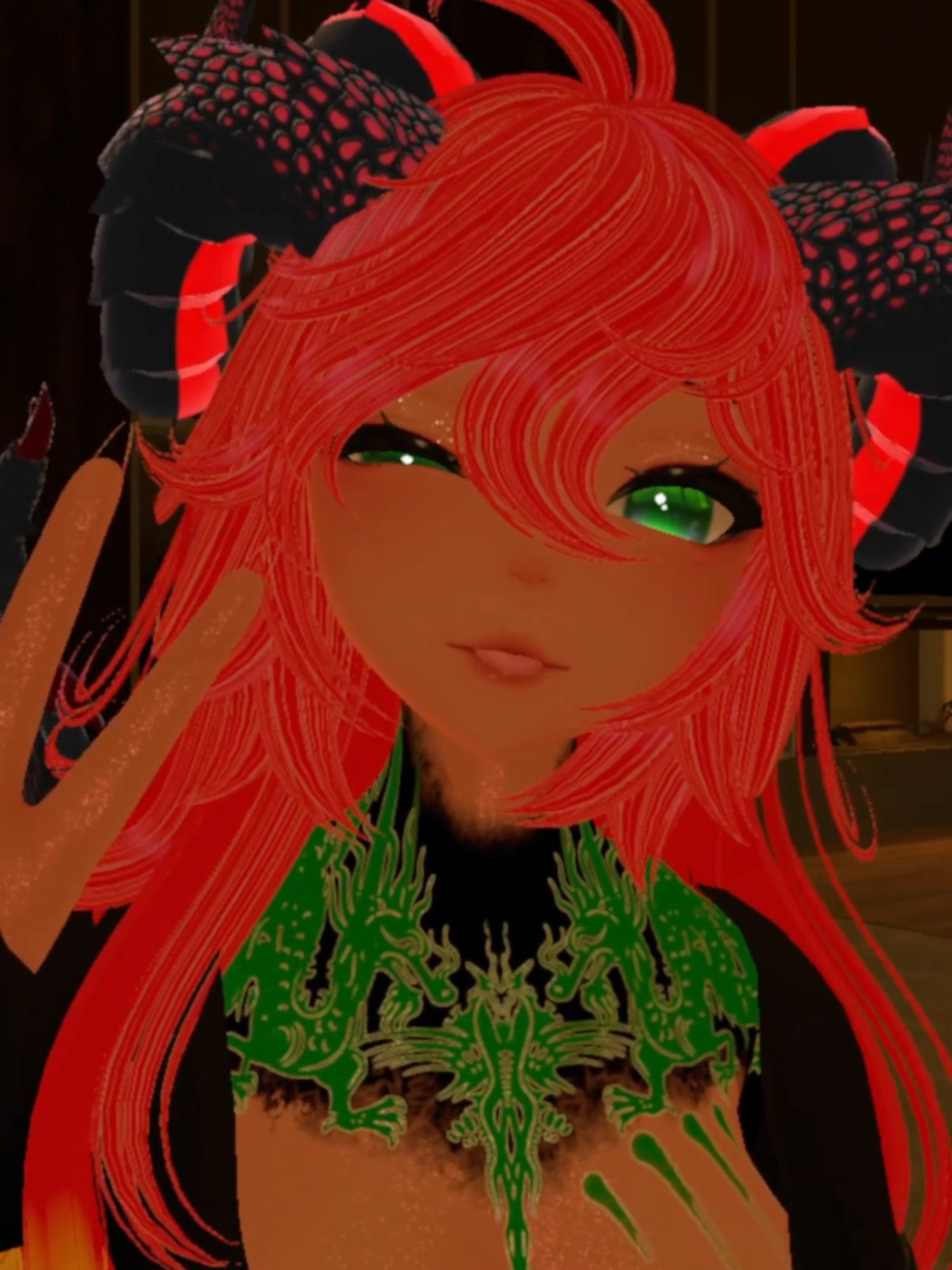 Nuevo Avatar Lily Dragon #VR #Vrchat #Vrmodel #Vravatar #Vtuber #tiktoklive