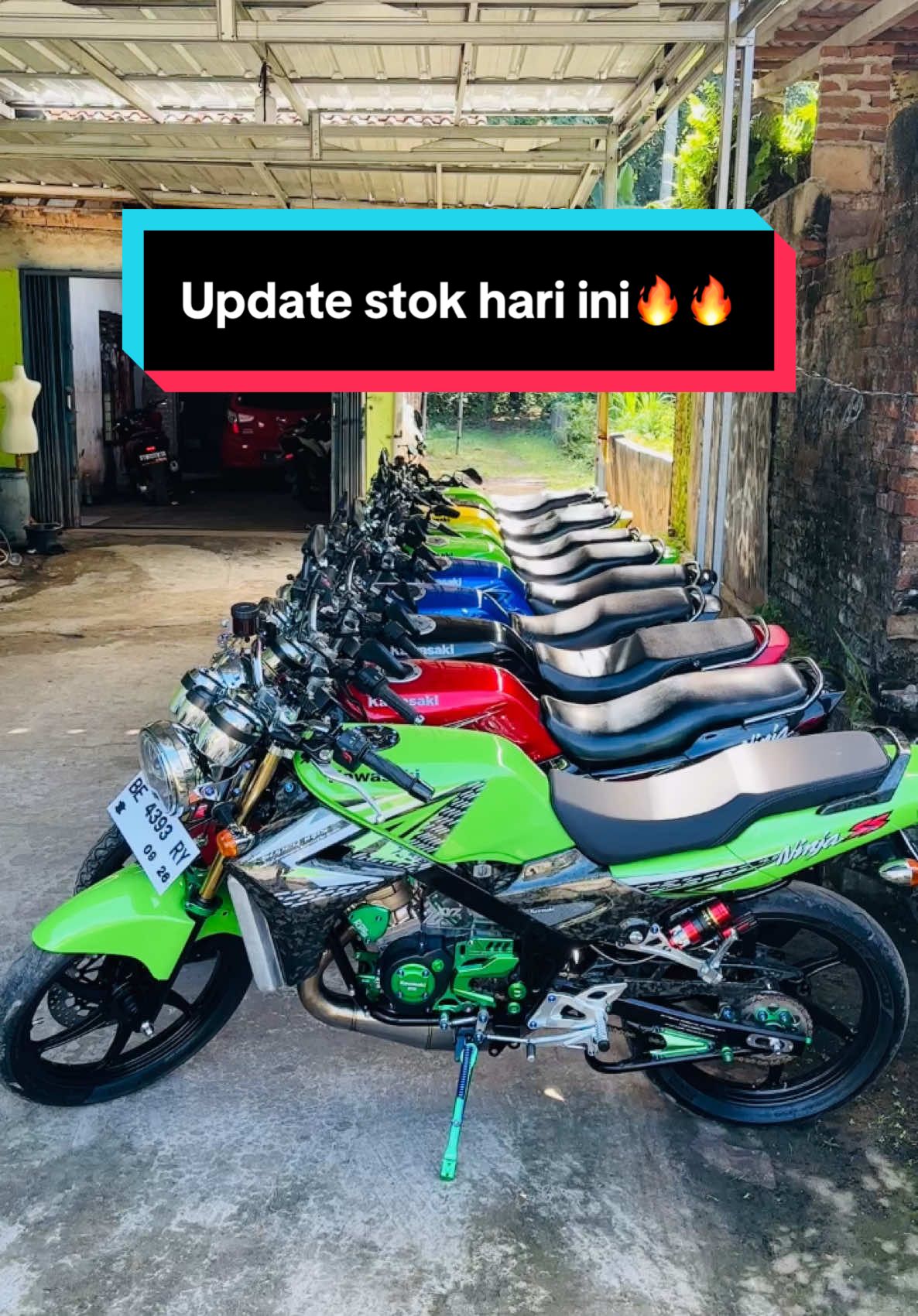 Update stok hari ini ya boskuh#🔥🔥🔥 #ninjar #ninjarr #ninjayu #sorotan #reel #reels #monetizartiktok #lampung #indonesia🇮🇩🇮🇩 #tranding #fyp #ninja #mokas #ninjass #ninjasshedon #ninjassmodif #ninja #ninjass2012 ##ninjasssuriken #jualbeli #jualbelimotor #jualbelimotorsecond #lampung #lampungtiktok #lampungpride #lampunggeh #lampungviral #pesawaran #tranding #viral #viralvideo #viraltiktok #virall #viral_video #viralvideos #viralditiktok #sorotan #reels #reel #sorotan #fbpro #monetisasi #jualbeli #jualbelimotorlampung #mokas #mokasmurah #ninjaoriginal #ninjasshijau #ninjasskuning #ninjassmerah #ninjasszebra #ninjassbiru #ninjarputih 