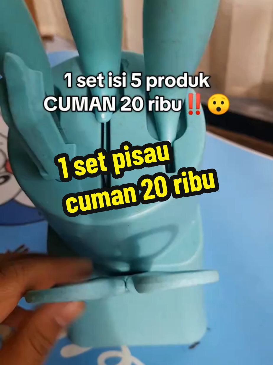 beneran 20 ribuan loh teman-teman ‼️😍 #setpisaudapur5pcs #setpisau #pisaudapur 