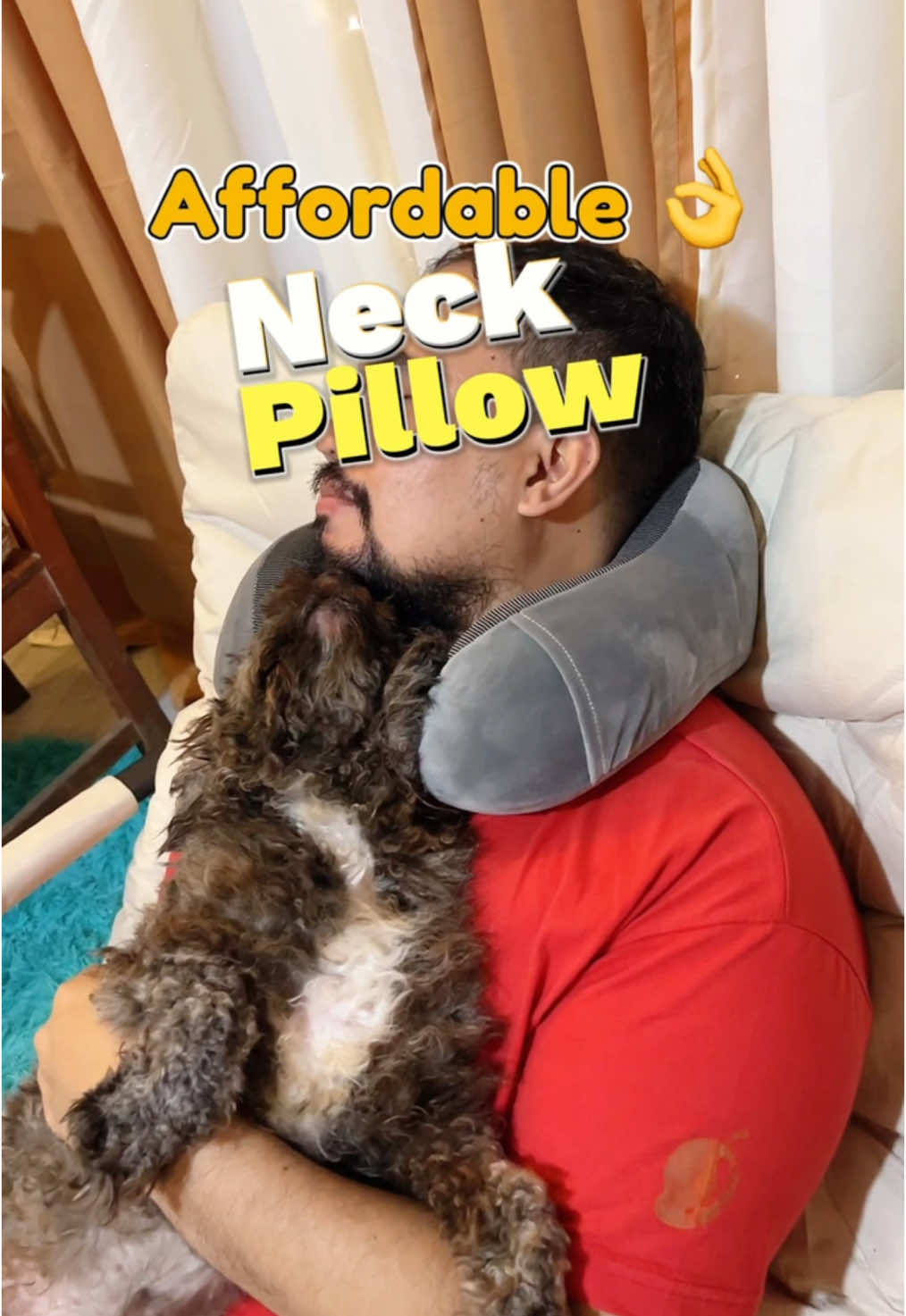 Replying to @shrthr so comfy and affordable, sulit na to ✨ #neckpillow #travelpillow #travelpillowneck #affordabletravelpillow 