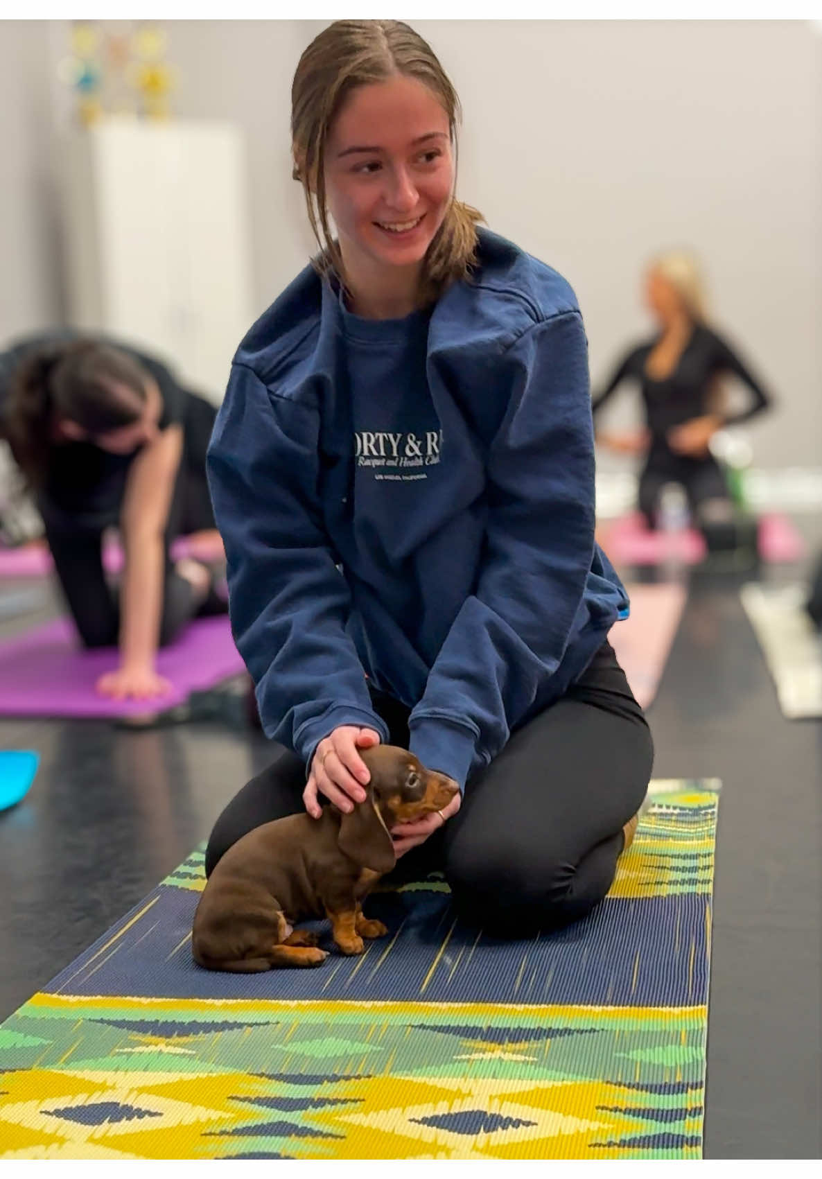 Is there anything sweeter than the perfect pairing of puppies and yoga?  Yesterday’s class with our adorable dachshund puppies was pure perfection—a blend of joyful wiggles, warm snuggles, and heart-melting moments.  These little lovebugs stole the show, reminding us just how much joy and calm dogs can bring into our lives. Whether you came for the yoga, the puppies, or both, it was impossible not to leave with a full heart. 🐾  Register on our website for a class www.muskokapuppyyoga.ca  #PuppyYoga #DachshundPuppies #YogaWithPuppies #DoxieLove #PuppyTherapy #DogsOfInstagram #AdorableDogs #CutenessOverload #PuppySnuggles #YogaForMentalHealth #WellnessJourney #SweetMoments #PerfectPairing #HeartMelting #DogsMakeEverythingBetter