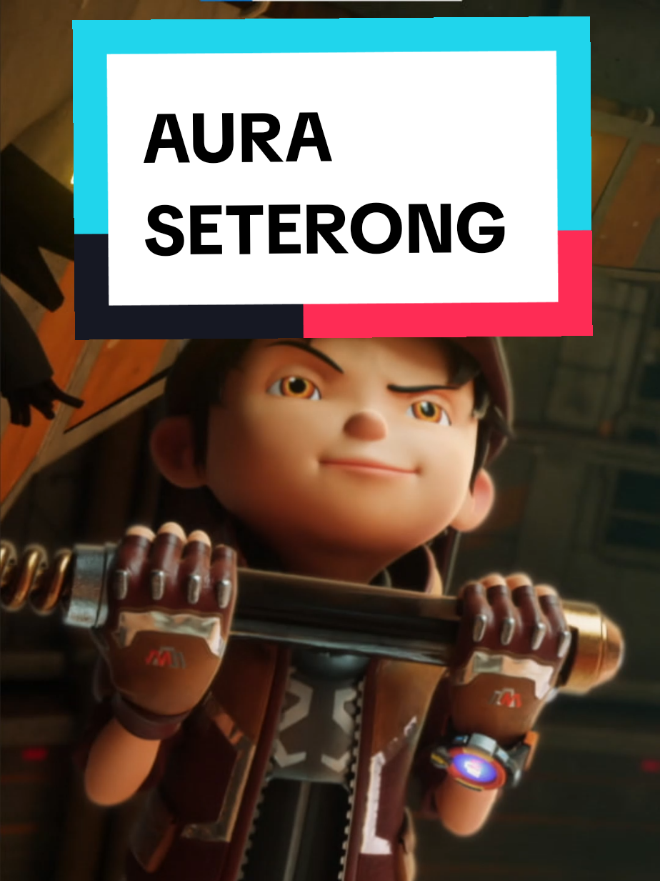 Jadi #SETERONG baru dapat kuasa macam abang! 💪🏻😎 #BoBoiBoyGentar #MONSTA 