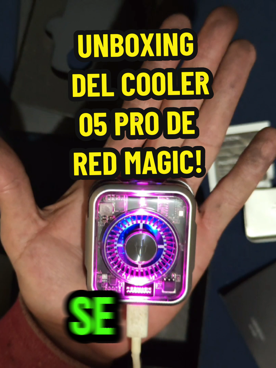 UNBOXING COOLER 05 PRO DE RED MAGIC ! #bloodstrike #bloodstrikecc #redmagic #cooler  #bloodstrikemobileb #bloodstrikelatam #gamers #120fps #parati #fyp 