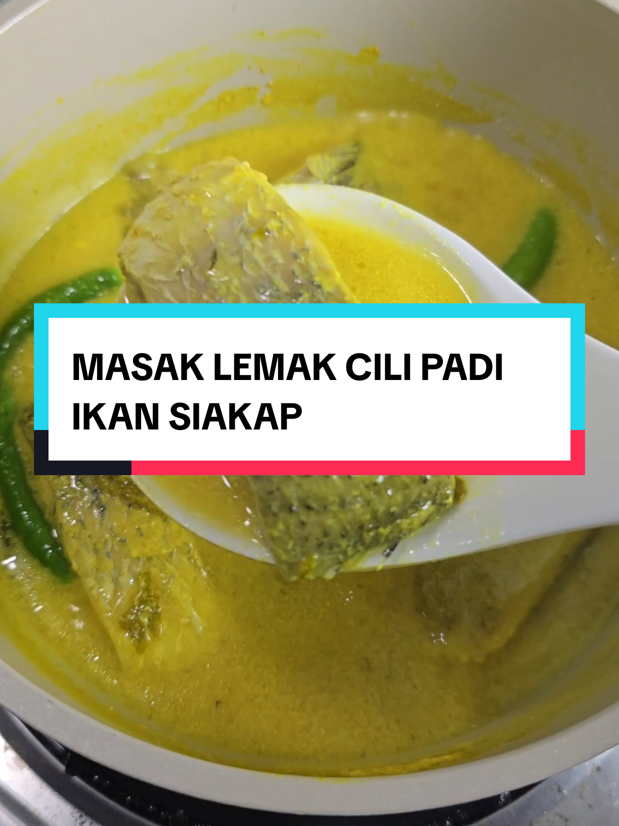 1st video memasak 2025kita mulakan dengan lauk kegemaran ramai yang simple tapi sedap Masak Lemak Cili Padi. Bahan-bahan 1 ekor ikan siakap Bahan tumbuk 8 tangkai cili padi 6 butir lada hitam 1 sb serbuk kunyit Bahan kuah 110 ml santan kotak 450 ml air garam 1 sb serbuk ikan bilis Niigata 6 asam keping 1 btg serai #masaklemakcilipadi #ikanmasaklemakciliapi #resepisimple #masakansimple 