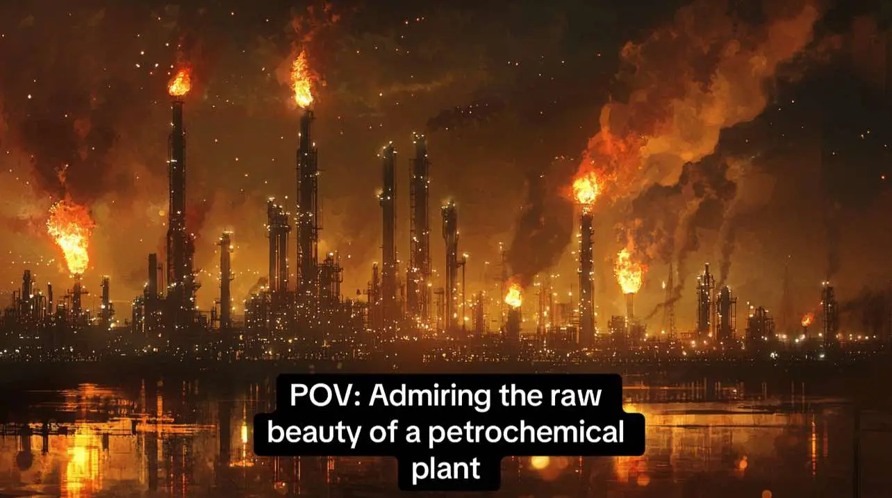 #Industrialcore#PetrochemicalPlant#FactoryAesthetic#RawPower#IndustrialBeauty#MachineryLove#HeavyMetalVibes#POV#VisualStorytelling#CinematicVibes#GrungeCore#TikTokVisuals#EpicScenery#ForYouPage#FYP