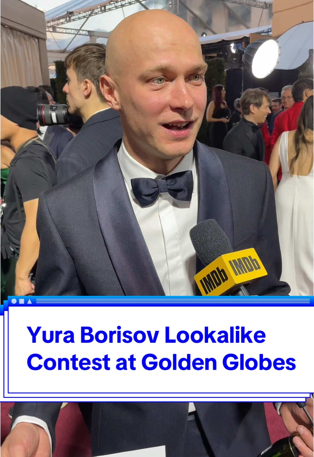 Anora’s Yura Borisov just won the look-alike contest at the 2025 Golden Globes. 🏆🧣#IMDbpartner #anora #yuraborisov #lookalikecontest #goldenglobes @NEON @Golden Globes @IMDb 