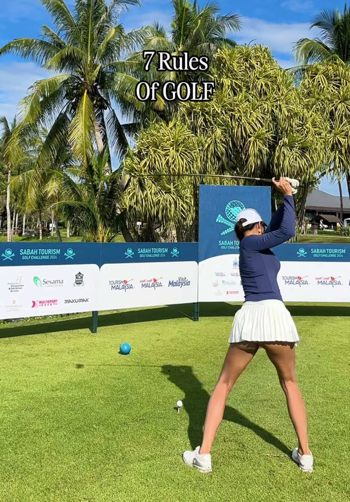Self Reminder 7 Rules of golf ⛳️  . . . #golf #golftiktok #golftok #golfswing #golftips #golflife #golfgti #golfgti #golfgirfriends #golfer #golfr #golfpro #golfrules #golfqueen #golfgirl 