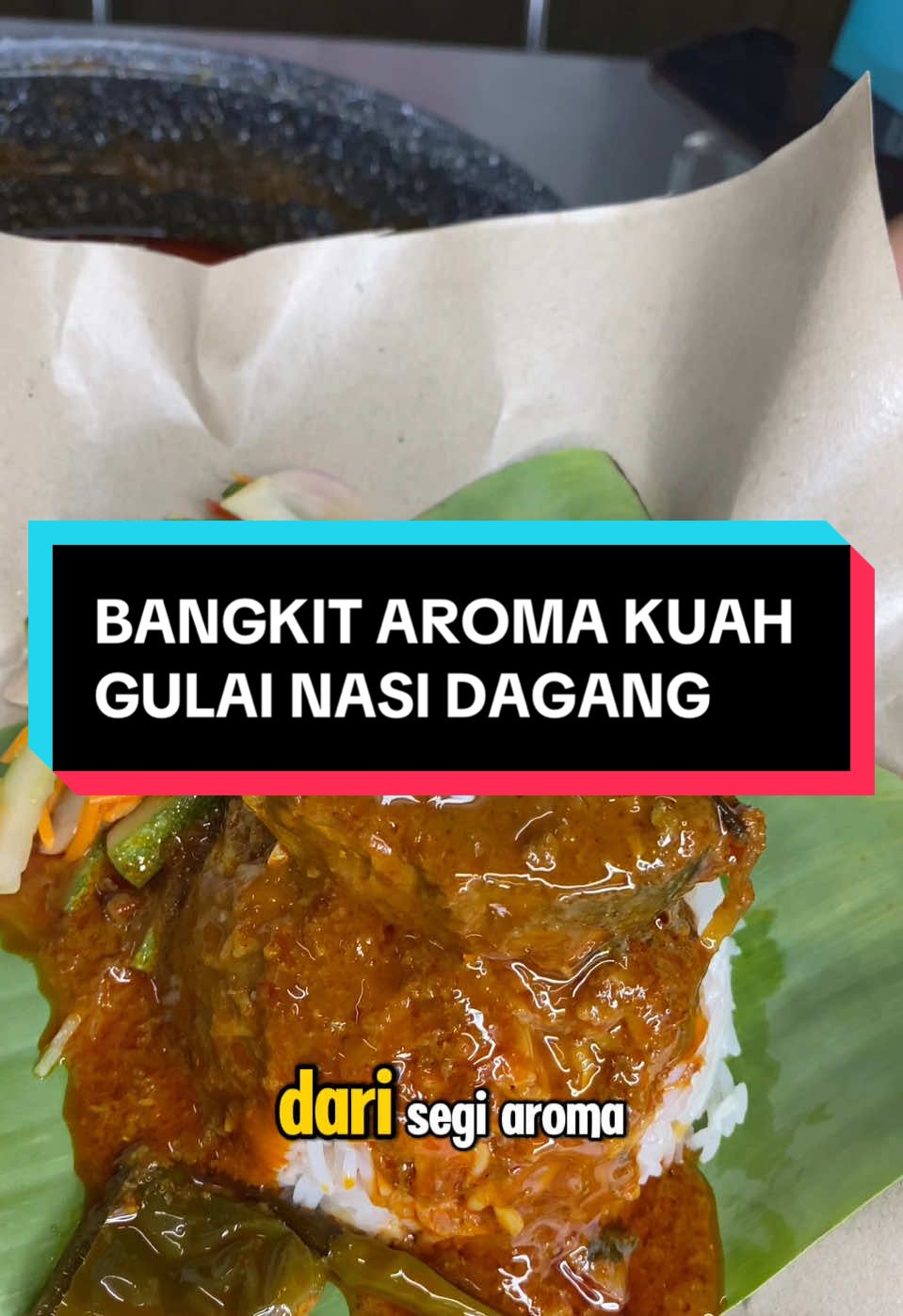 Bau aroma kuah gulai nasi dagang memang buatkan kita kecur air liur kan. #nasidagang #nasidagangterengganu #terengganu #kelaspjjonlineibuazzah #kelasmasakonlinepopular #pjjibuazzah #ibuazzah #airtanganibuazzah 