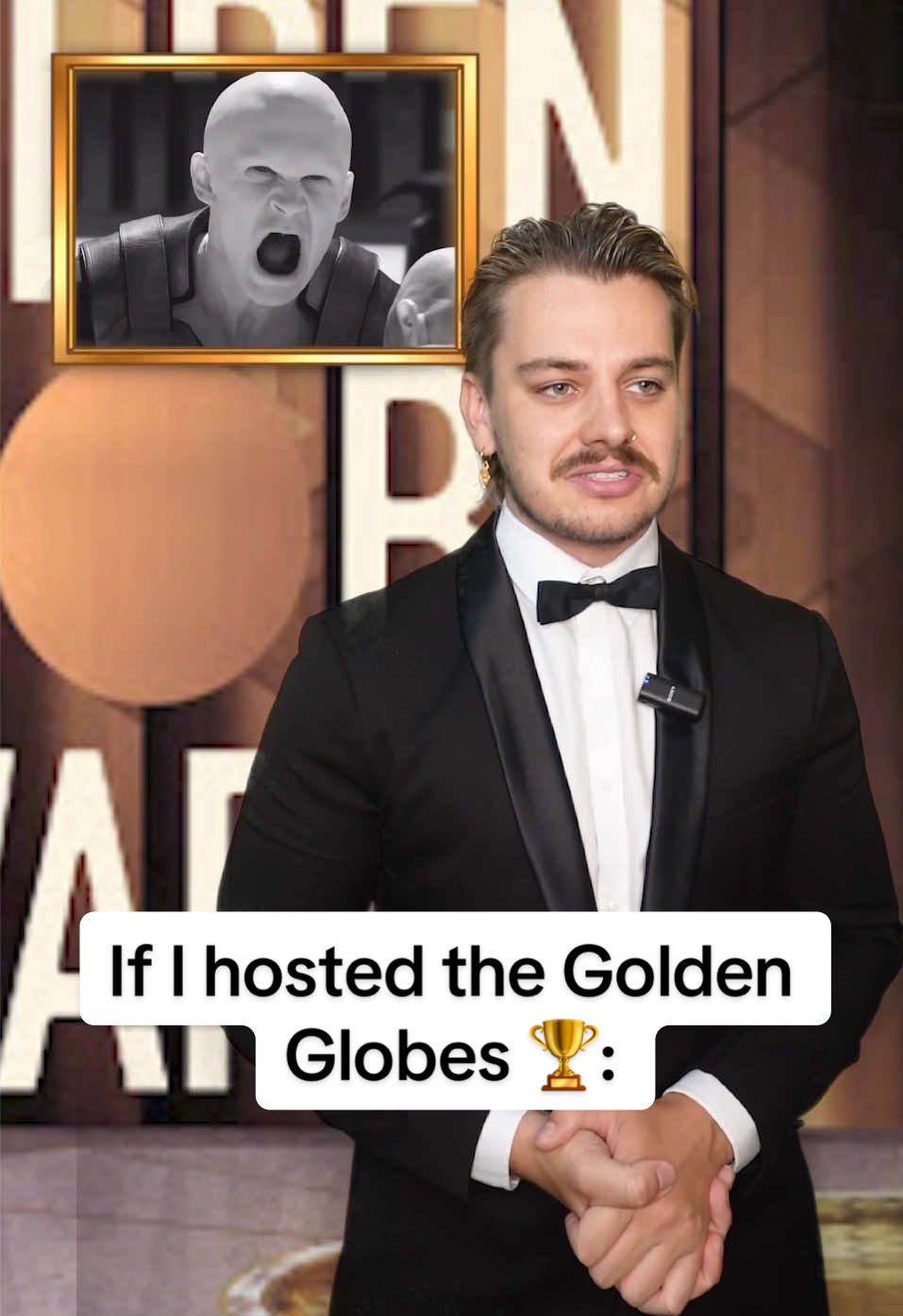 Here are the jokes I would’ve told if I was hosting the @Golden Globes #goldenglobes #awards #thesubstance #wicked #arianagrande #cynthiaerivo #movies #selenagomez #therock