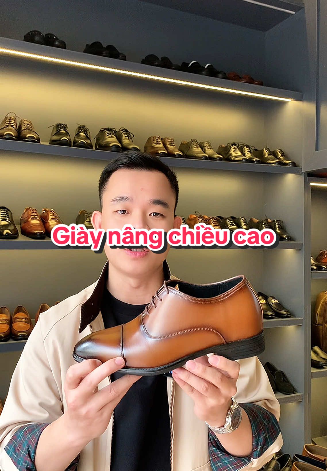 Giày tây nâng chiều cao #thoinghiengiay #giaytaynamcongso #giaytaynam #giaytangchieucaonam #giaytaytangchieucaonam #giayoxford 
