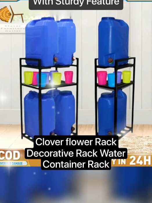 water gallon Rack sturdy water rack #galonrack #watergalonrack #sturdygalonrack #foryou #fypage  #foryourpage #fyipシツ 