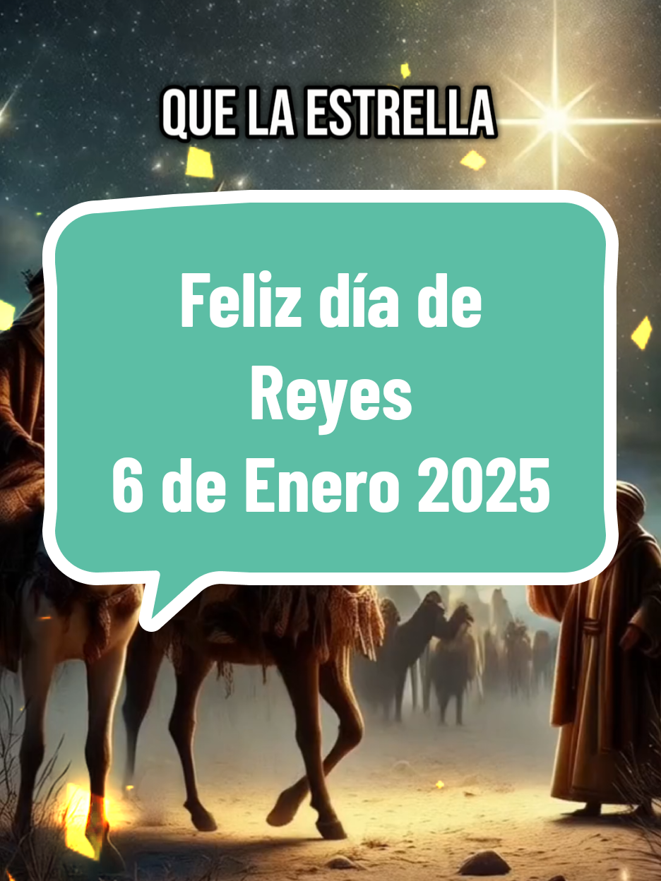 Feliz día de Reyes | Reyes Magos. 6 de Enero.  #felizdiadereyes #reyesmagos #reyesmagos2025 #bendiciones #dios #paracompartir #buenosdias #diadereyes 