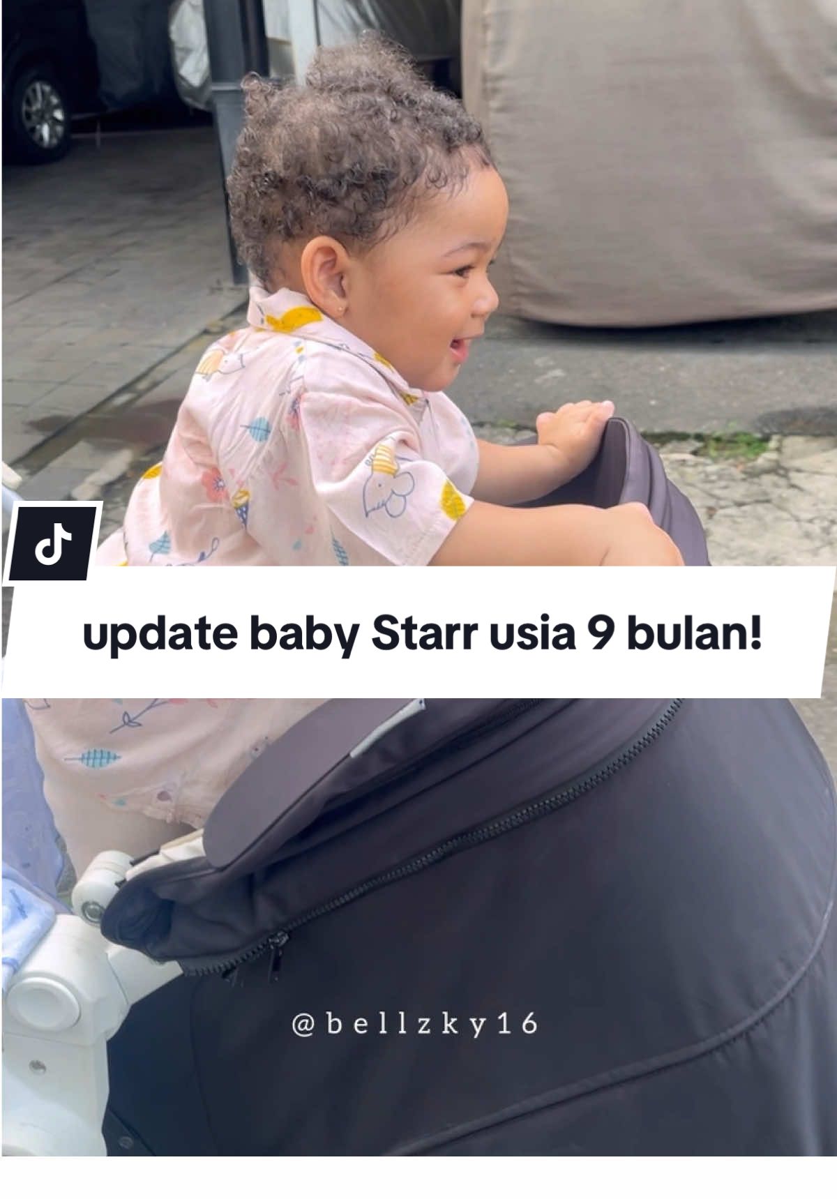 yuhuu, ini update-an baby Starr usia 9 bulan ya uncle aunty🥰 #babystarrbalogun #dailyofbabybabystarr #cektumbuhkembanganak #9monthsbaby 