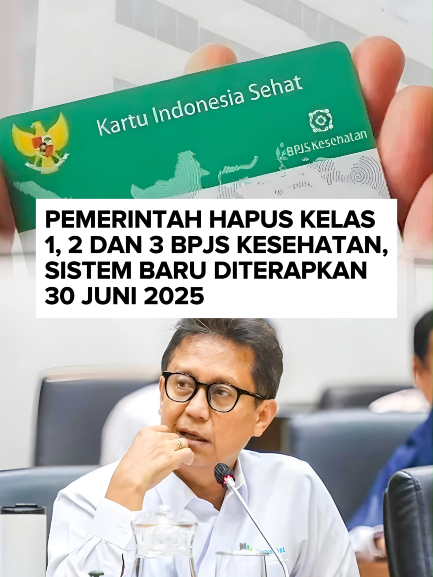 Skema sistem kelas BPJS Kesehatan disebut bakal berubah pada 2025. Pemerintah diketahui akan menghapus kelas 1, 2, 3, dan diganti dengan sistem Kelas Rawat Inap Standar atau Kris. . . #fyp #kediri24jam #viral #jawaposgroup #radarkediri #bpjs #kesehatan #menterikesehatan #kris