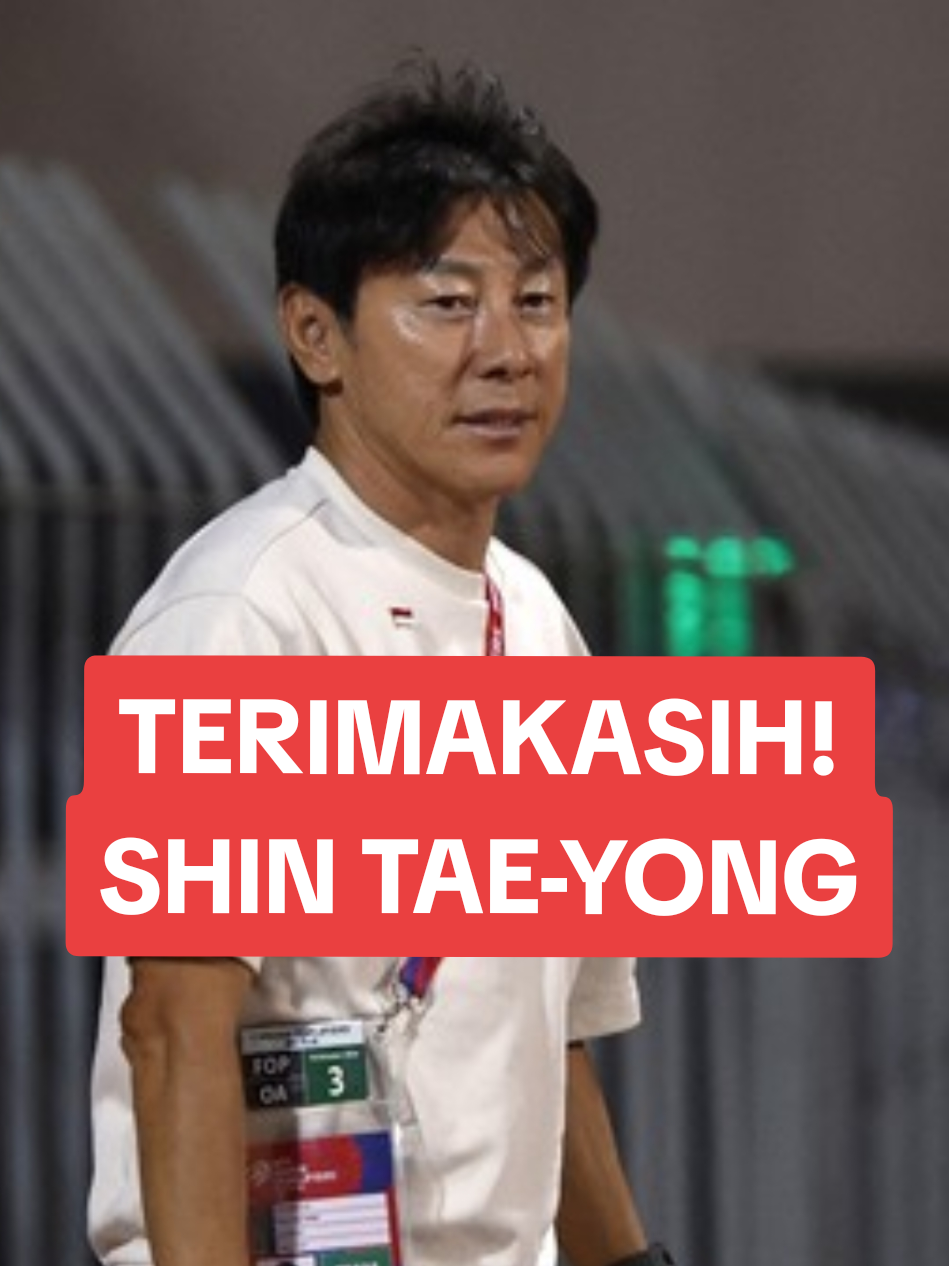 Terimakasih Coach Shin Tae-Yong 🥺 Note 