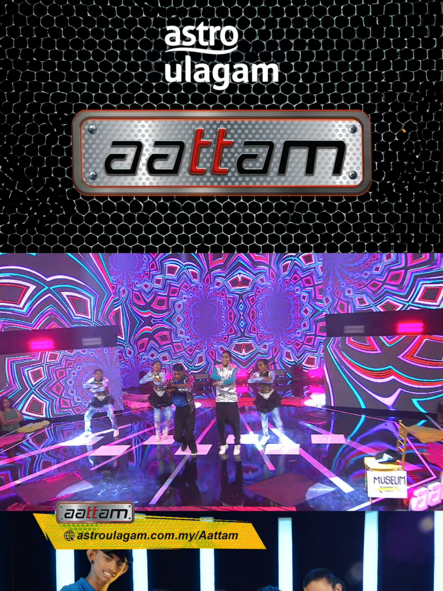 Daaksha Arts' captivating performance for Prabhu Deva Special Week! Catch Aattam every Saturday & Sunday at 9 PM on Vinmeen. Stream anytime on Astro Go, On Demand, or SOOKA! Visit astroulagam.com.my/aattam for more exclusive content. #Aattam #astroulagam