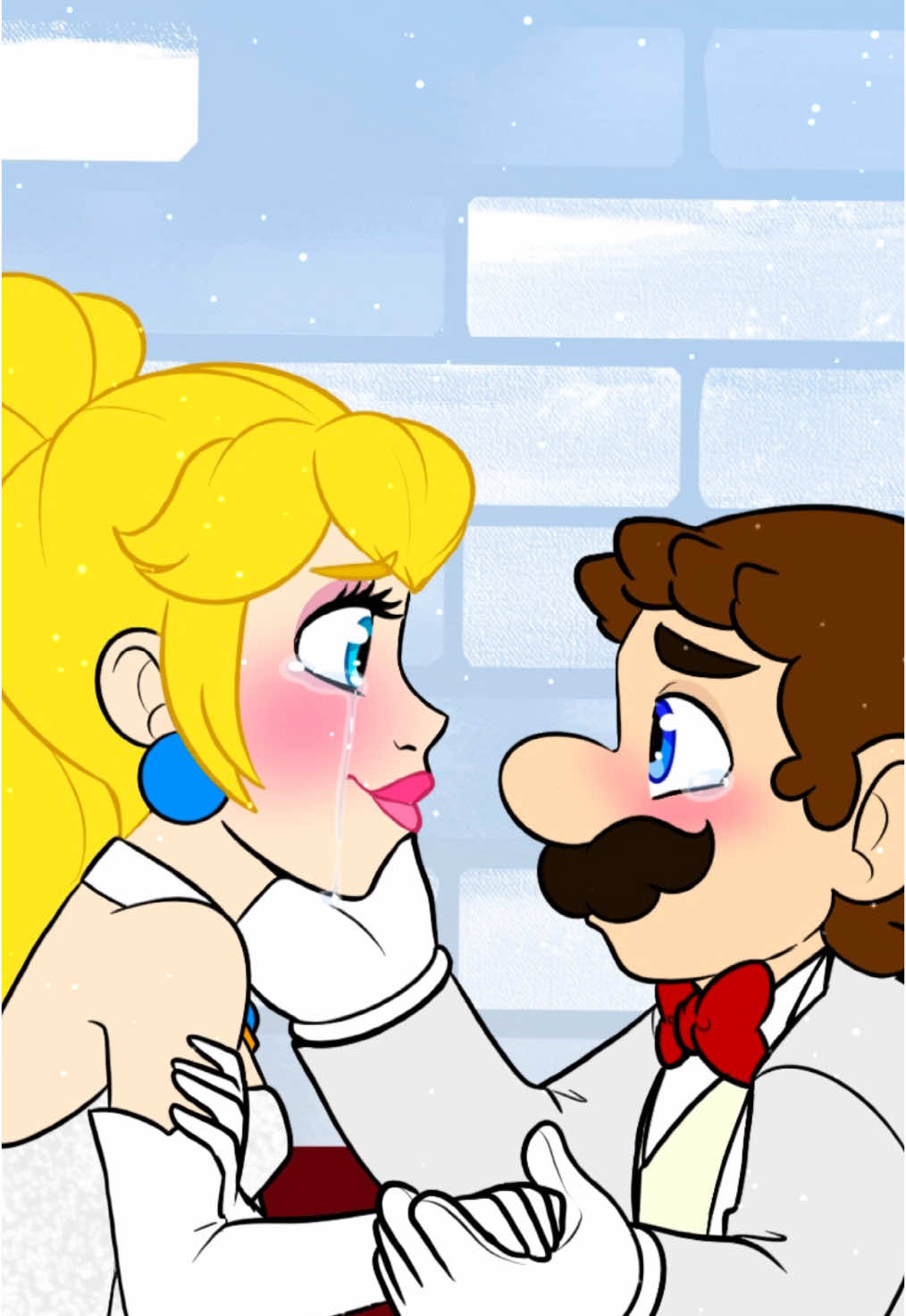 I did a thing #meme #comedy #fyp #epicthemusical #wouldyoufallinlovewithmeagain #supermariobros #princesspeach #marioodyssey #mario #art #wholesome 