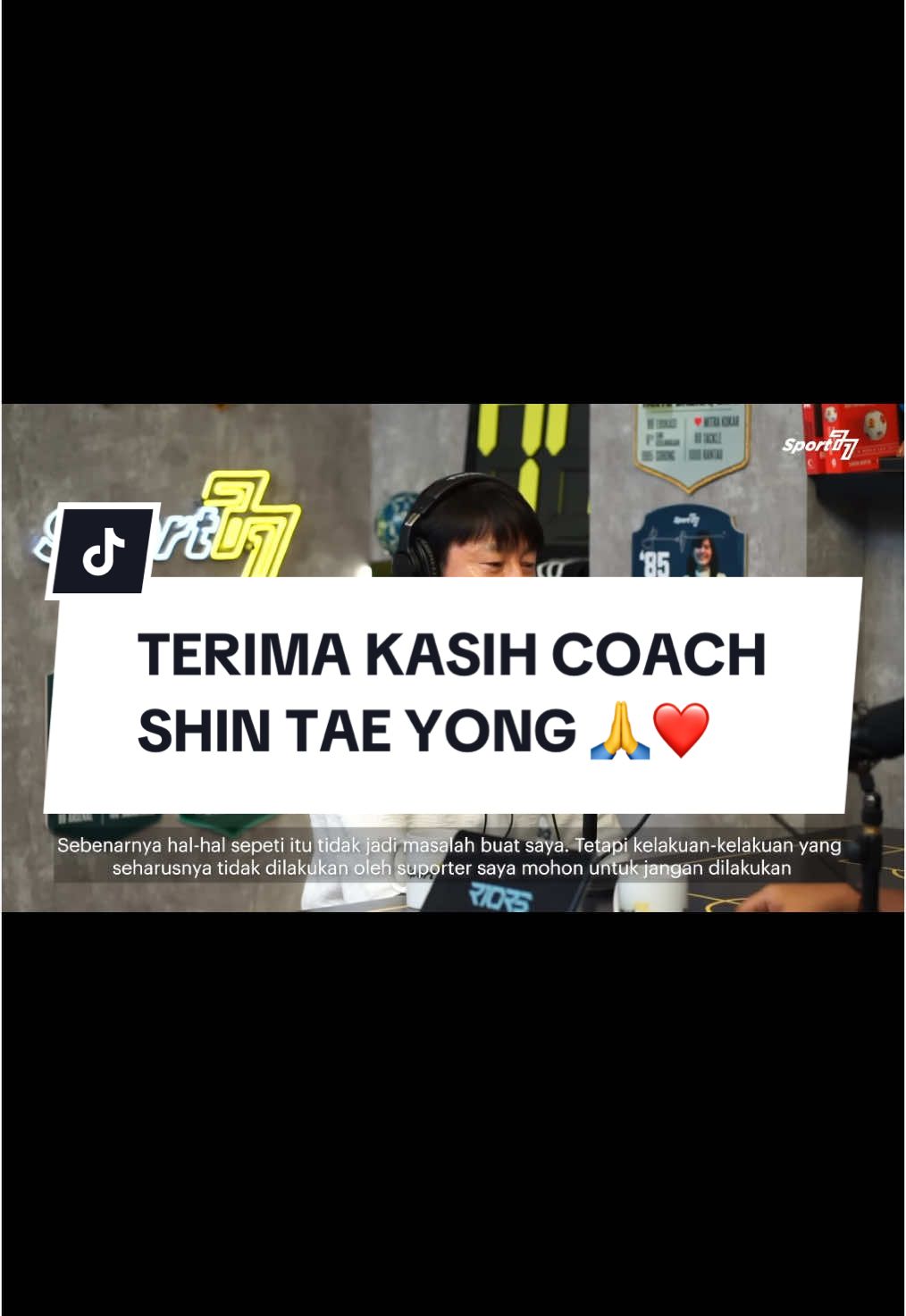 Pesan Coach Shin Tae-yong untuk pemain & suporter Timnas Indonesia. #fyp #olahragatiktok #sepakbola #sty 