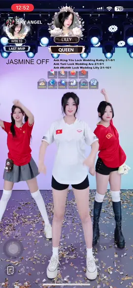Việt Nam vô địch 🇻🇳.... Việt Nam ơi #lilly #ara🍑 #kathy #skyangel #xuhuongtiktok 