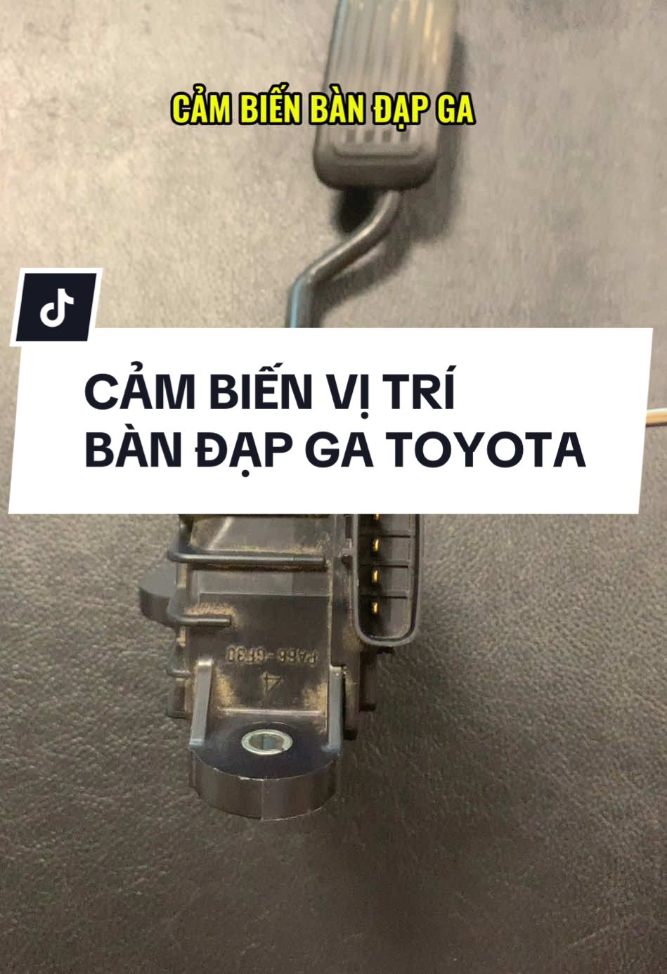 Các chân cực cảm biến vị trí bàn đạp ga xe toyota. #toyotabienhoa  #sensor #acceleration