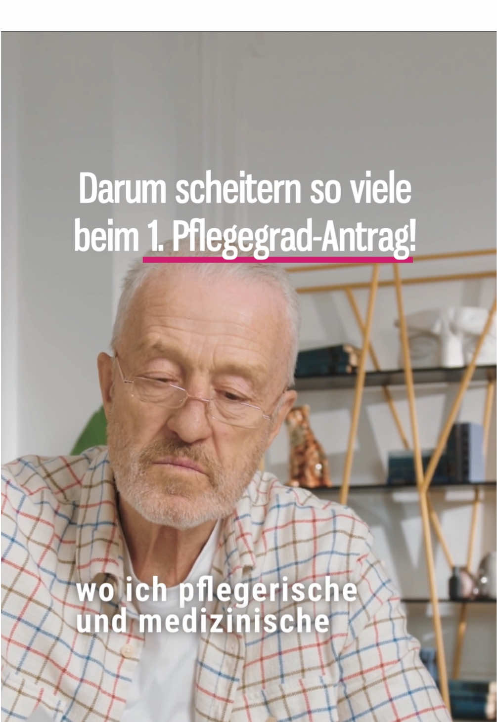 Mache nicht diesen Fehler! ❌ #pflegeantrag #pflegegeld #pflegegrad 