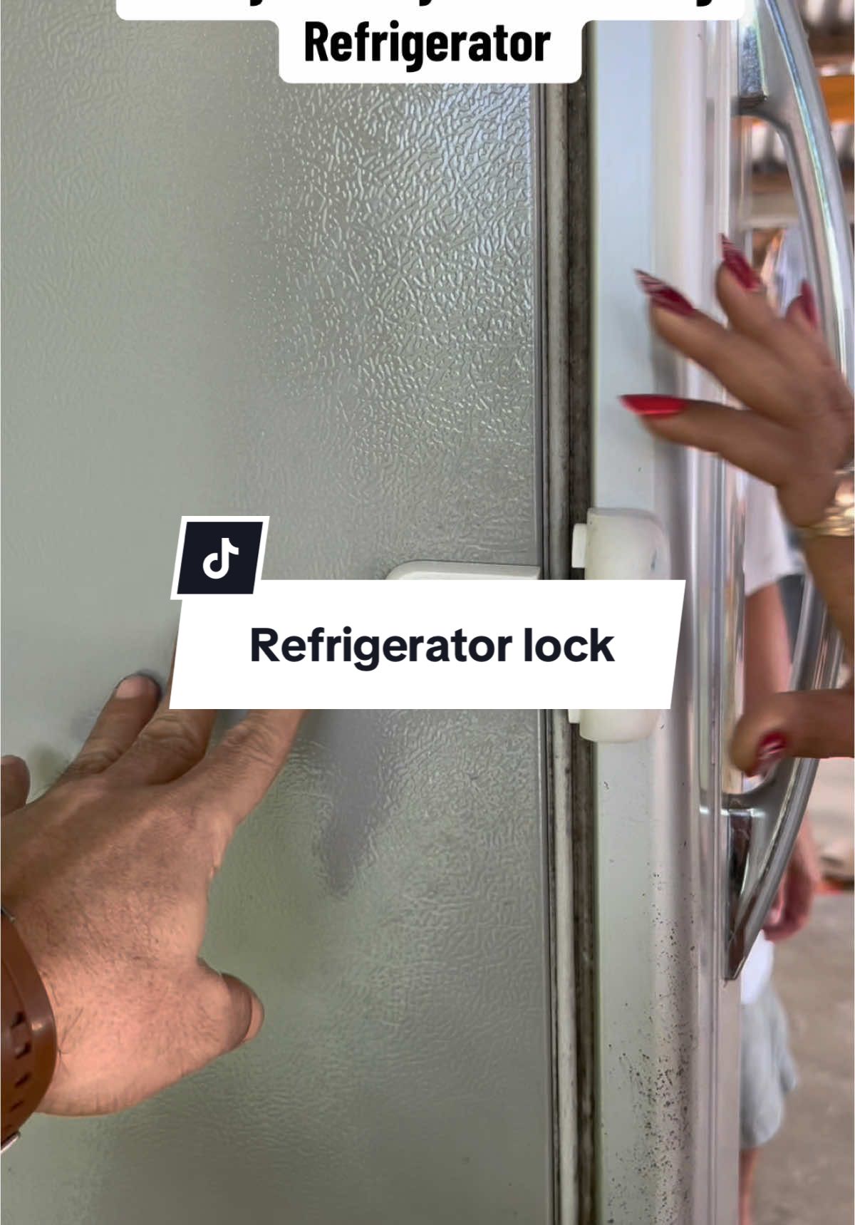 Solusyon sa hindi na sumasarang Refiigerator👌🏼REFRIGERATOR SAFETY LOCK. Related to: Fridge lock Fridge lock refrigerator fridge lock clip Refrigerator lock Refrigerator lock door Refrigerator lock magnet  #fridgelock #fridgehack #refrigeratorlock #fridgelock #fridgehack 