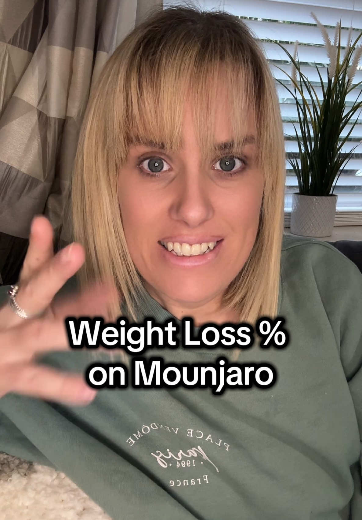 Wow 😳 this really puts into perspective how well I have done on Mounjaro. What is yours? #mounjaro #glp1 #healthylifestyle #mounjaroweightloss #goals #weightloss #healthyweightloss 