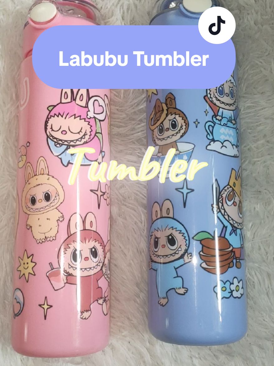 Labubu tumbler for our kids ✨ #labubutumbler #tumblerforkids #cutetumbler 