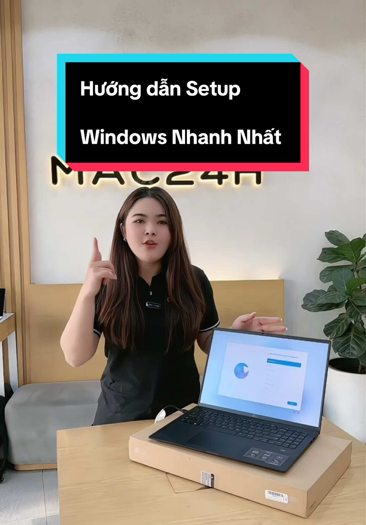 Hướng dẫn setup Màn Hình Windows #Setup #windows #tips #huongdan #lgram #laptop 