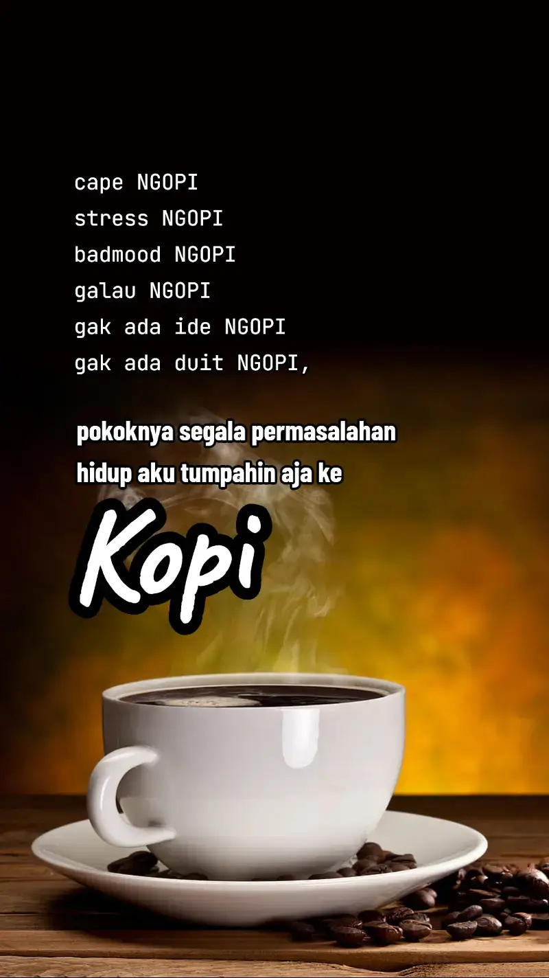 emank boleh sejatuh cinta ini ke kopi? #quotes #storytime #coffeetime 