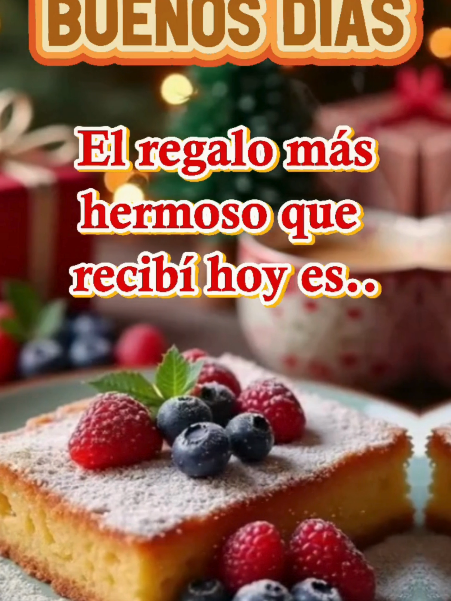 FELIZ DIA  El mejor regalo  es la vida #buenosdias #buenosdiasmundo #6deenero #buendia #bendecidodia #lindodia #felizdia #hermosodia #mensajescristianos #mensajespositivos #estadoscristianos #Dios #Diostebendiga #bendiciones #felizlunes #espirituvivo5