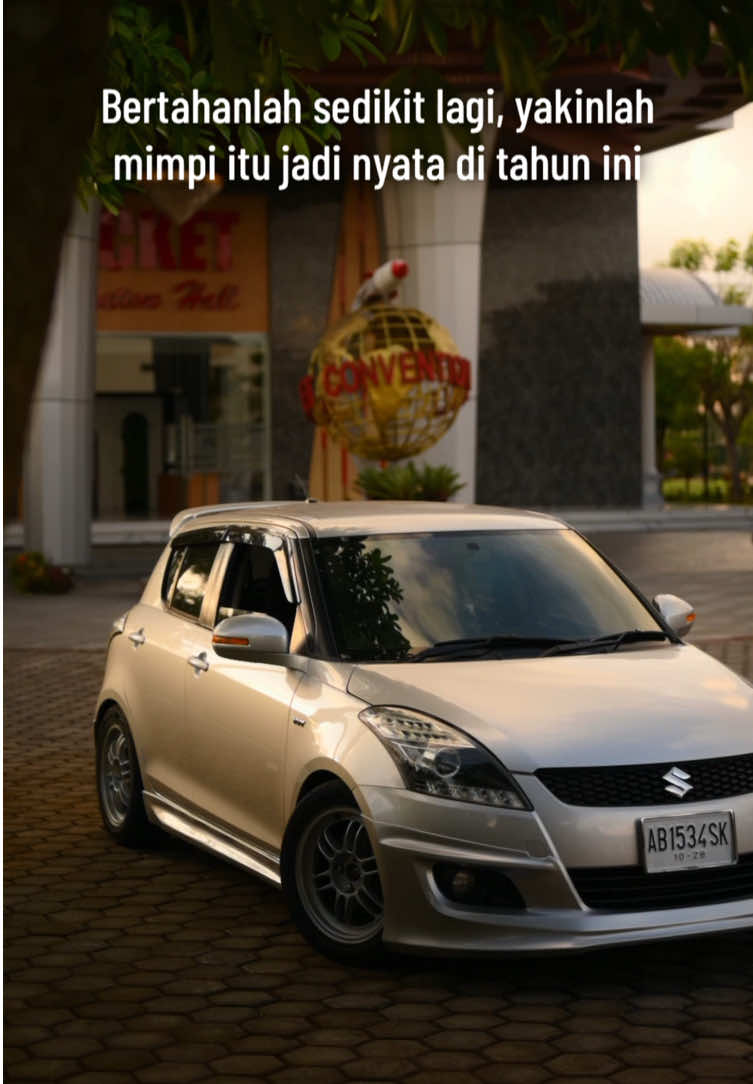 Fokuslah pada tujuanmu, jangan lupakan perjuanganmu kawan.  #swift #swiftsport #suzukiswift #katakata #motivasidiri 