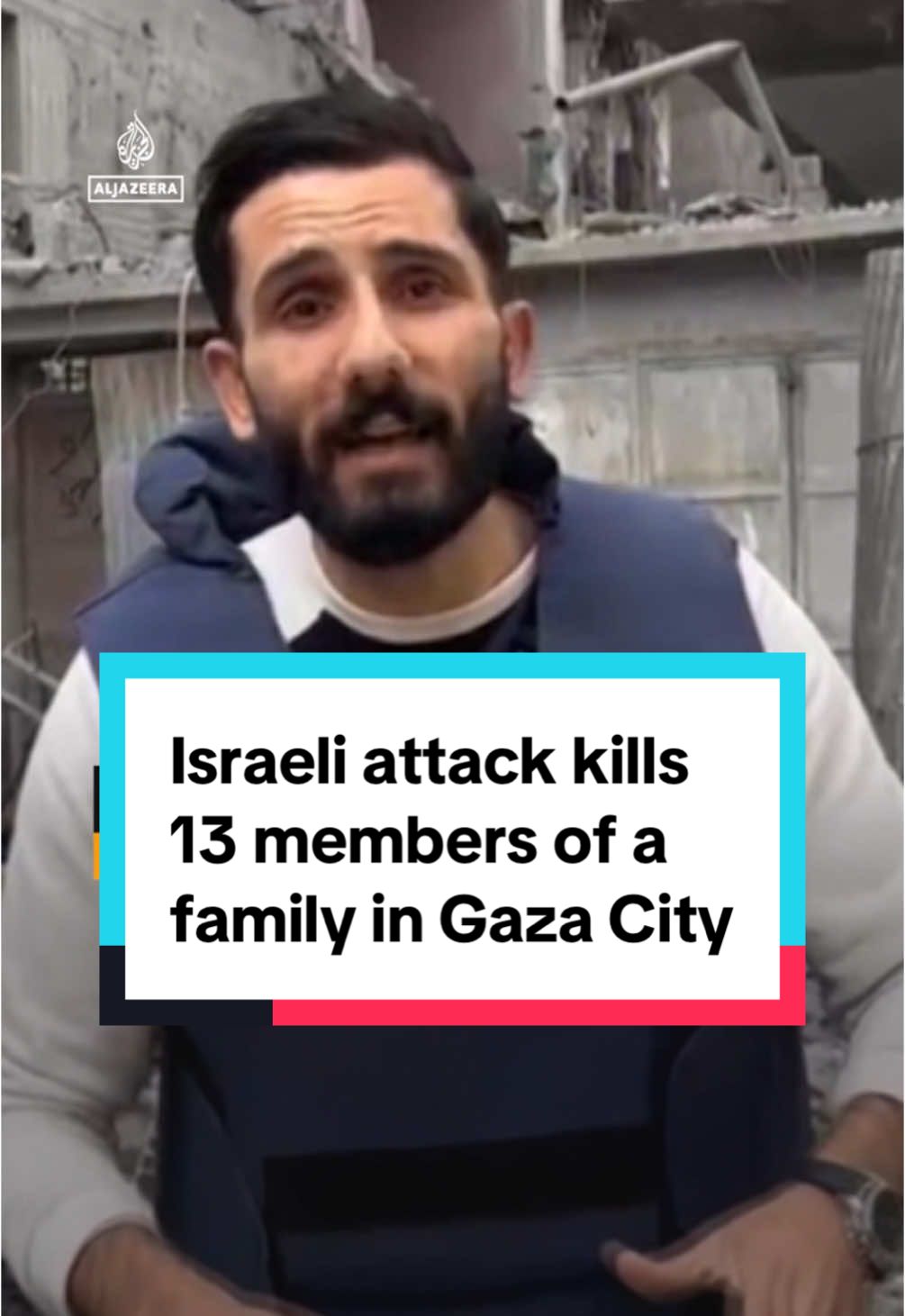 Al Jazeera’s Moath al-Kahlout, one of the few journalists in northern Gaza, has been to the scene of an Israeli attack that killed 13 members of the same family in Gaza City. #news 