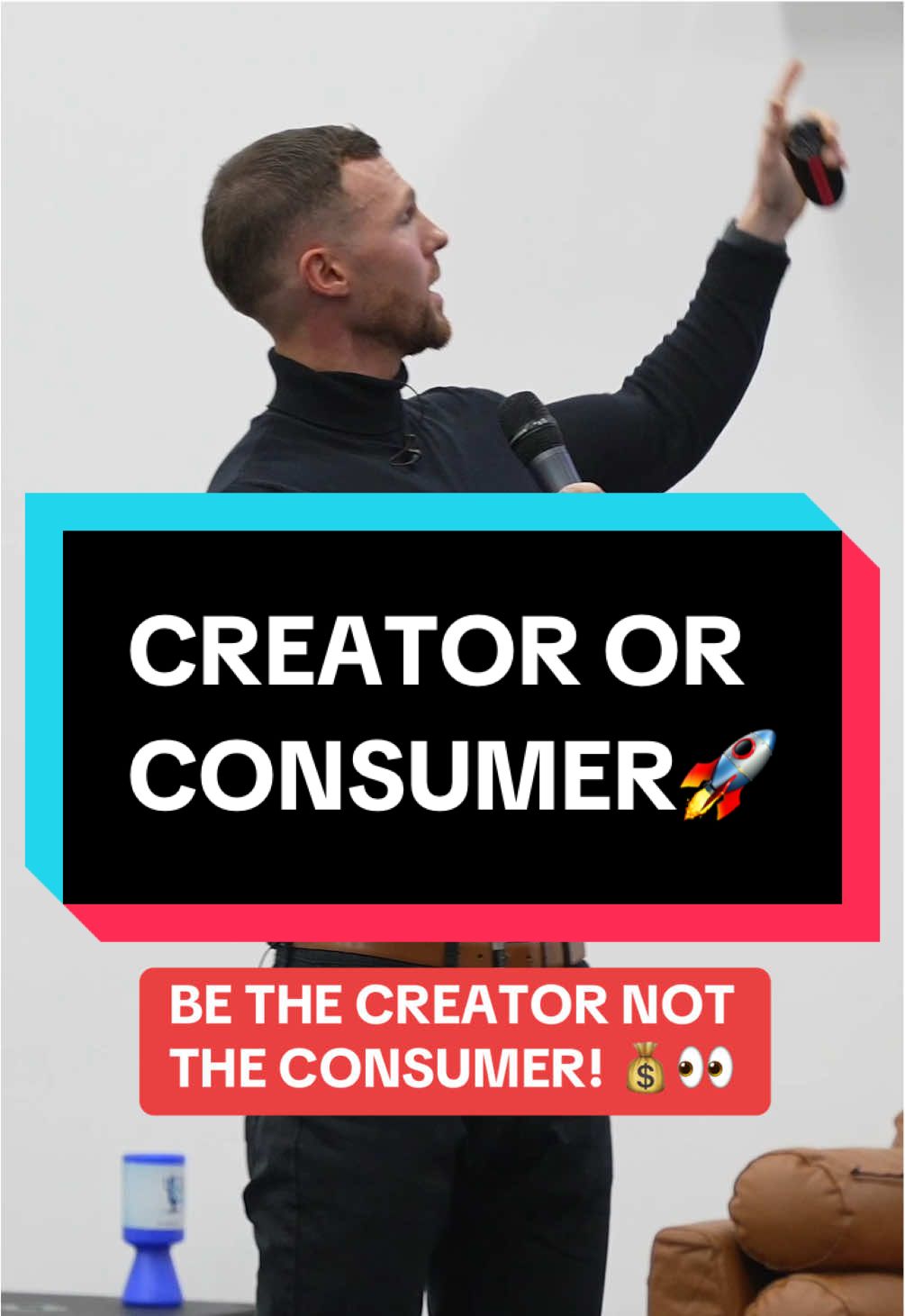 CREATOR OR CONSUMER? #creator #consumer #creatorvsconsumer #fyp #aaronknightley #business #socialmedia #marketing #mindset #mindsetmotivation #motivation #motivationquotes 