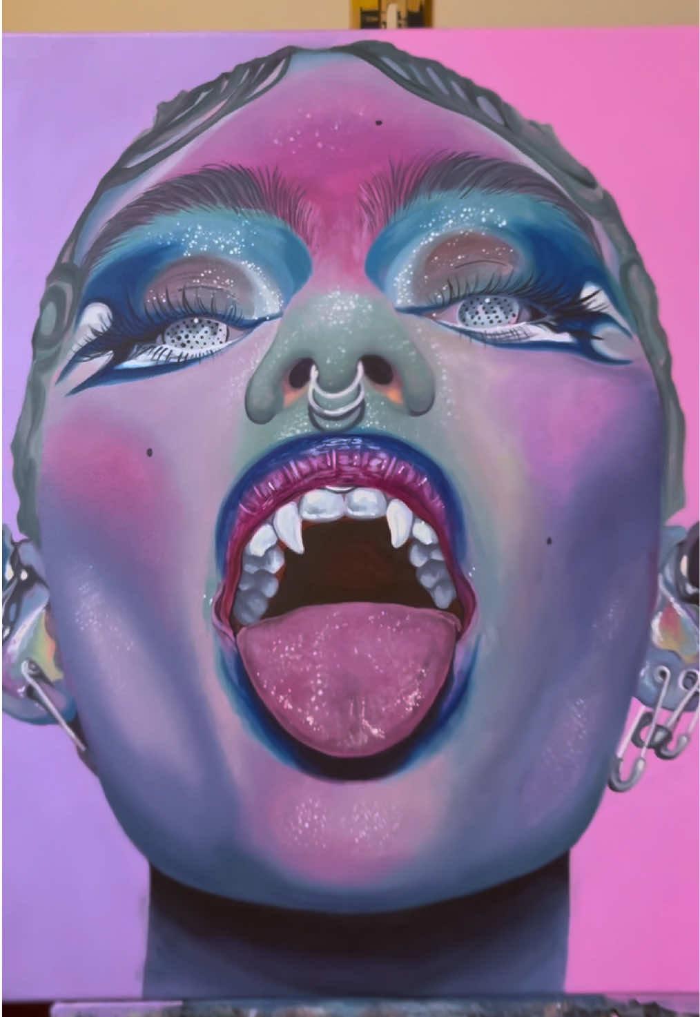 Had to get this out of my system today lol I simply love torturing myself !!!  Makeup by @VASYA KAZAK  Hair by @Anastassia  Model @salizenko (Insta) Photograph @photography.retouch (insta) #art#artwork#artist#artiste#artista#portrait#portraitart#acrylic#acrylicpaint#acrylicpainting#acrylicart#timelapse#timelapseart#timelapsepainting#speedpaint#speedpainting#fyp#fypart#fypartist#arttok#artontiktok#artistsoftiktok#artistatiktok  