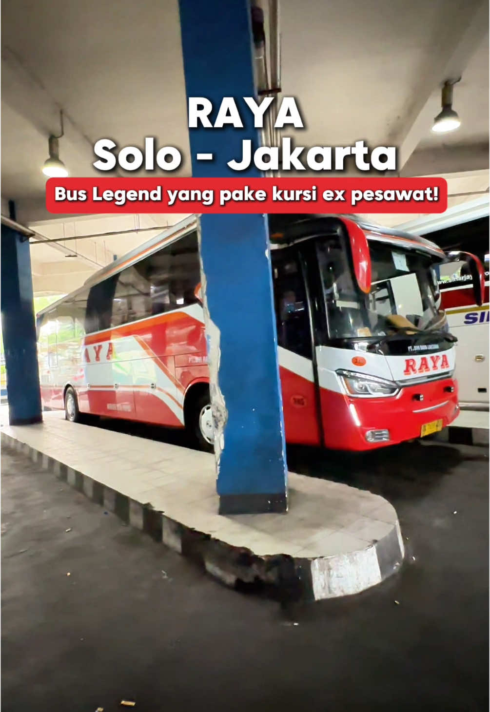 Akhirnya naik RAYA lagi!! Kali ini dengan kursi yang berbeda dari sebelumnya tapi tetep asique!! . . #porayaofficial #rayabus #busraya #rayalovers #busreview #buscommunityindonesia #busmania