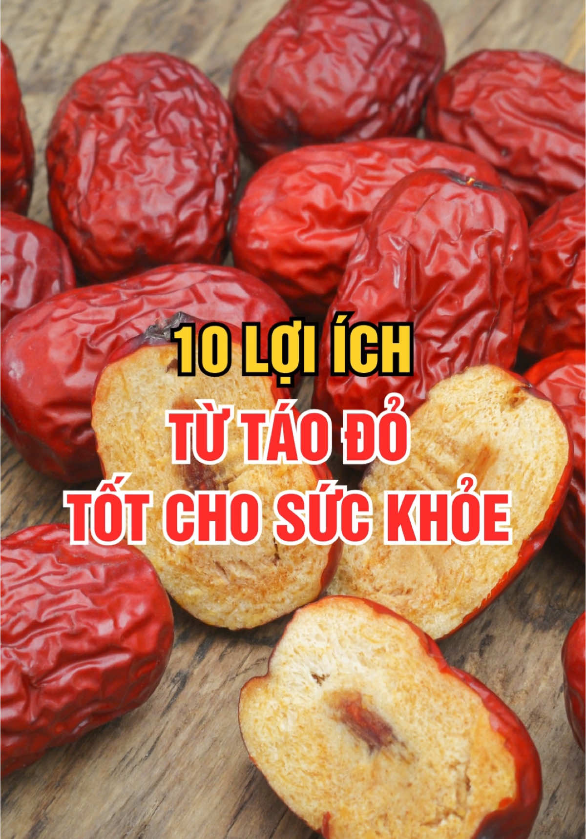 10 Lợi ích bất ngờ từ Táo Đỏ tốt cho sức khoẻ #songkhoemoingay #taodo #taodotancuong #taodohangdumuc 