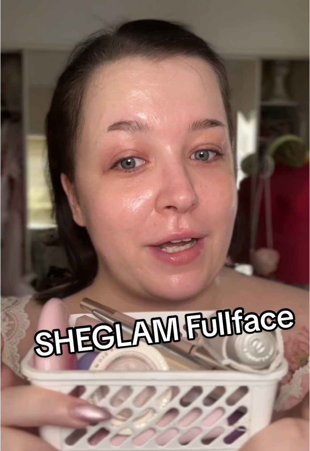 PARTNER | My first time trying out this sort of video, let's do a full face of @SHEGLAM! The 2-in-1 brow liner went straight into my brow rotation. High Coverage Skin Magnet Stick Foundation Bright Eyes Cooling Concealer Insta Ready Setting Powder Color Bloom Liquid Blush Willy Wonka Wonka Bar Eyeshadow Palette Brows on Demand 2-in-1 brow product Crystal Glaze Moisturizing Lip Care #SHEGLAM#SHEGLAMHAUL#FULLFACEOFSHEGLAM#SHEGLAMHonestReviews