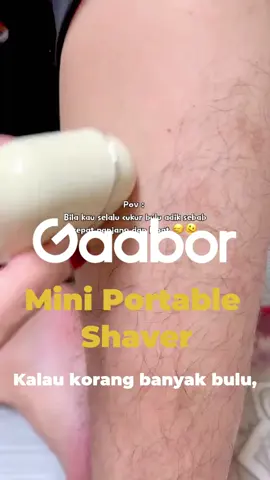 Korang beli je shaver ni.,memang senang gila, tak sakit langsung pulak tu!🤗🤗🤗 #gaabor#gaabormy #shaver #bapasayang❤️ #father  @nrnkmski
