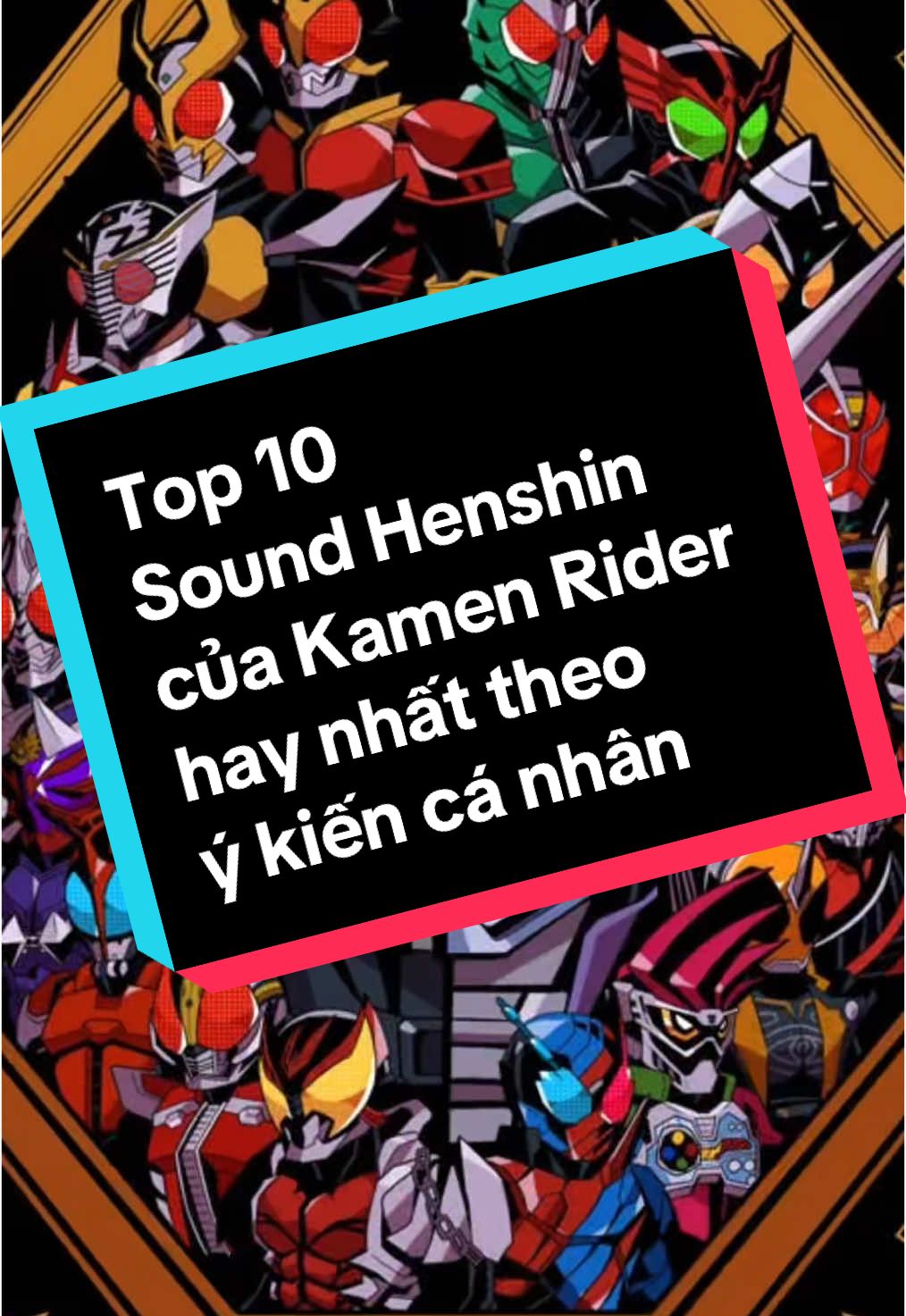 Top 10 Sound Henshin của Kamen Rider hay nhất theo ý kiến cá nhân  #kamenrider #仮面ライダー #変身 #henshin #toei #tokusatsu #reaction #emotional #music #viral #trending #fypシ