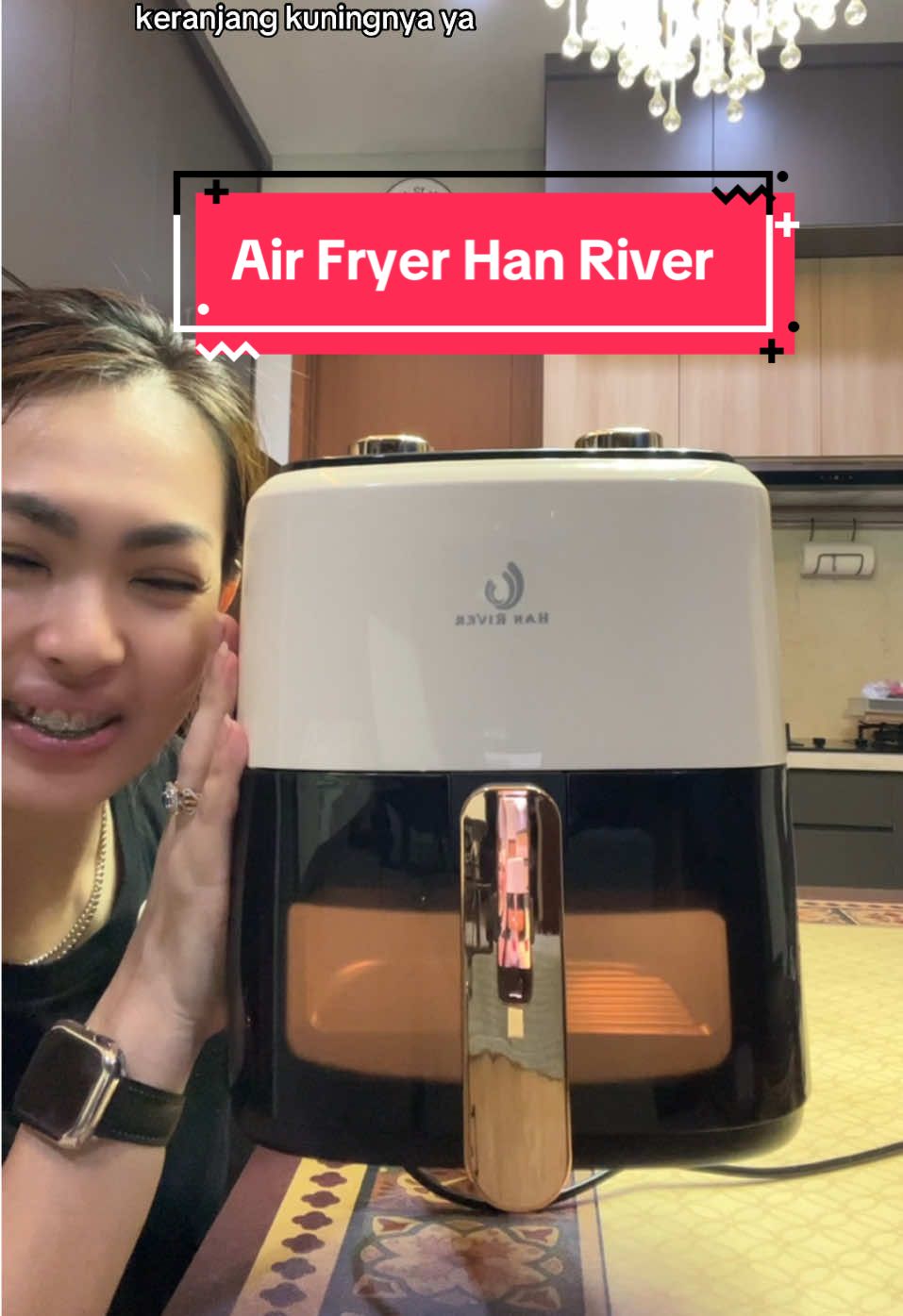 PROMO Air fryer Han River kapasitas 8L yg besar dan cukup untuk memasak dlm jumlah banyak. tampilan cantik dan low watt, penggunaan yg mudah, sehat dan membuat masak lbh mudah dan ga kotor. yukk punya min 1 alat masak favorite ini untuk pelengkap di dapur. langsung diordeerrr! #hanriverairfryer #airfryer #hanriver #megaguncang1212 #cuantanpabatas #megaguncangcuan1212 #semaraktahun2025 #2025 