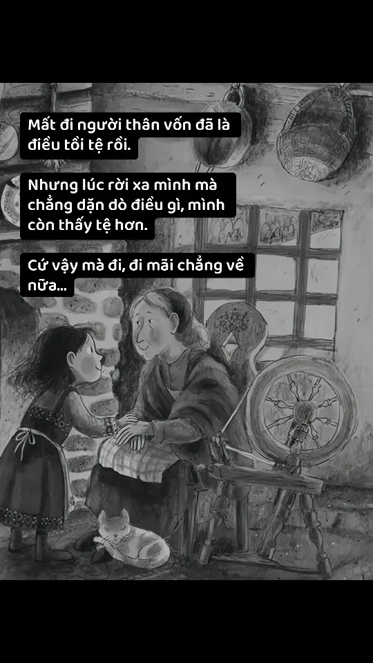 Con là đứa trẻ hư, nên bà chẳng cho con gặp lại lần nào… 