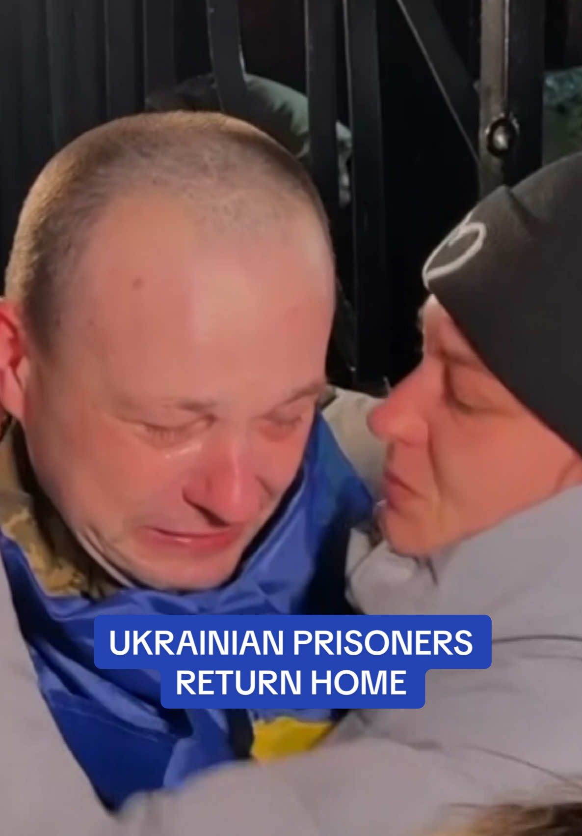 Russia and Ukraine each exchanged 189 prisoners of war on Monday 30th December, according to Ukrainian President Volodymyr Zelenskyy. Among them were soldiers captured by Russian forces from the front line as well as two civilians captured by Russia. Zelenskyy said in a post on Telegram that the United Arab Emirates had again mediated the exchange. The POW swap was the 59th since Putin launched his full-scale invasion in February 2022. 🎥 AP #russia #ukraine #prisoner #swap #Home #putin #zelenskyy #war 